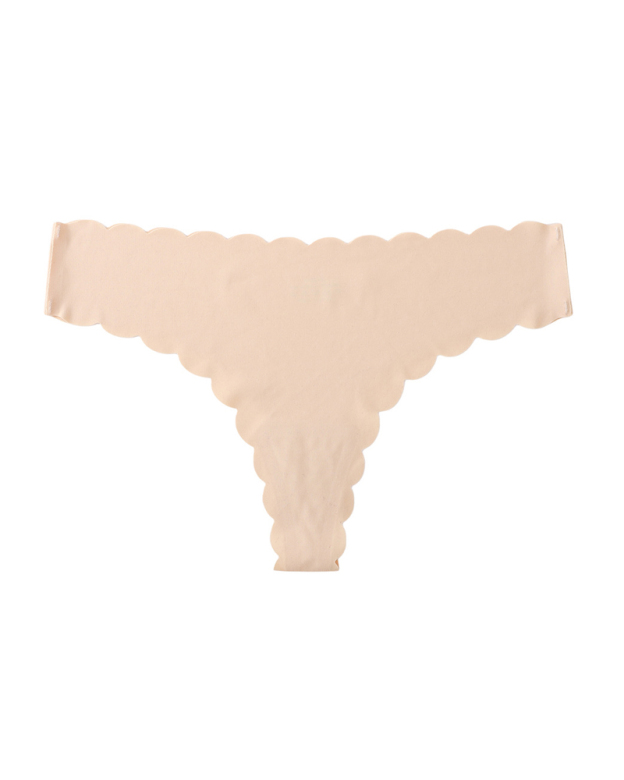 Sexy Mid-Rise Ribbed Cotton Briefs-Curvy-Faja