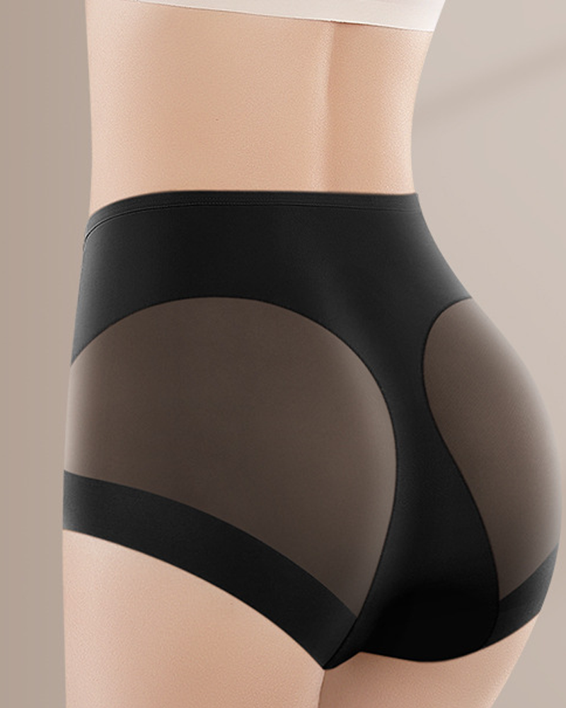 Sexy Mesh-Paneled Butt-Lifting Panties