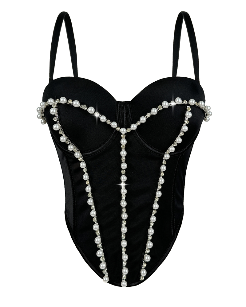 Pearl-Shaped Slimming Waist-Shaping Fishbone Corset