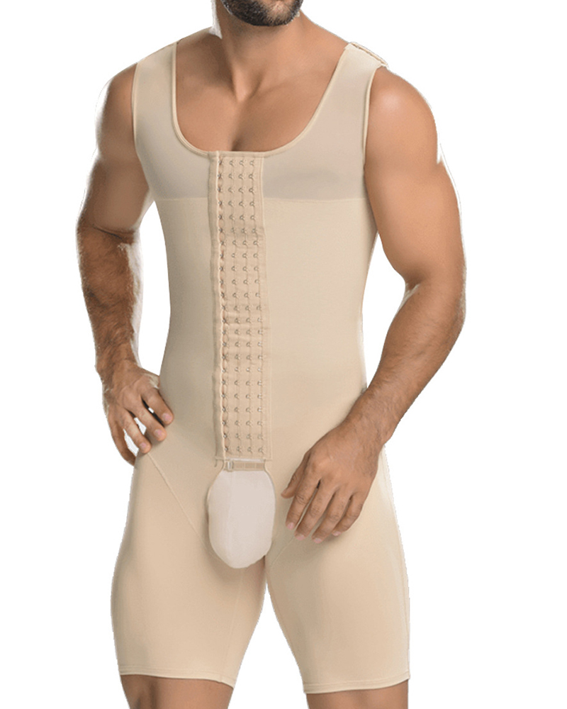 Men's Body Shaping Bodysuit
