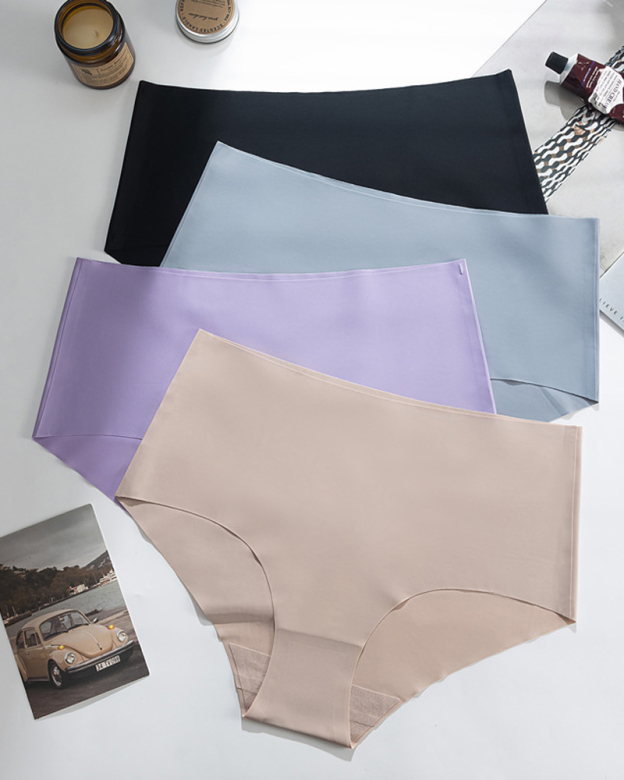 Breathable Ice Silk Seamless Underwear-Curvy-Faja