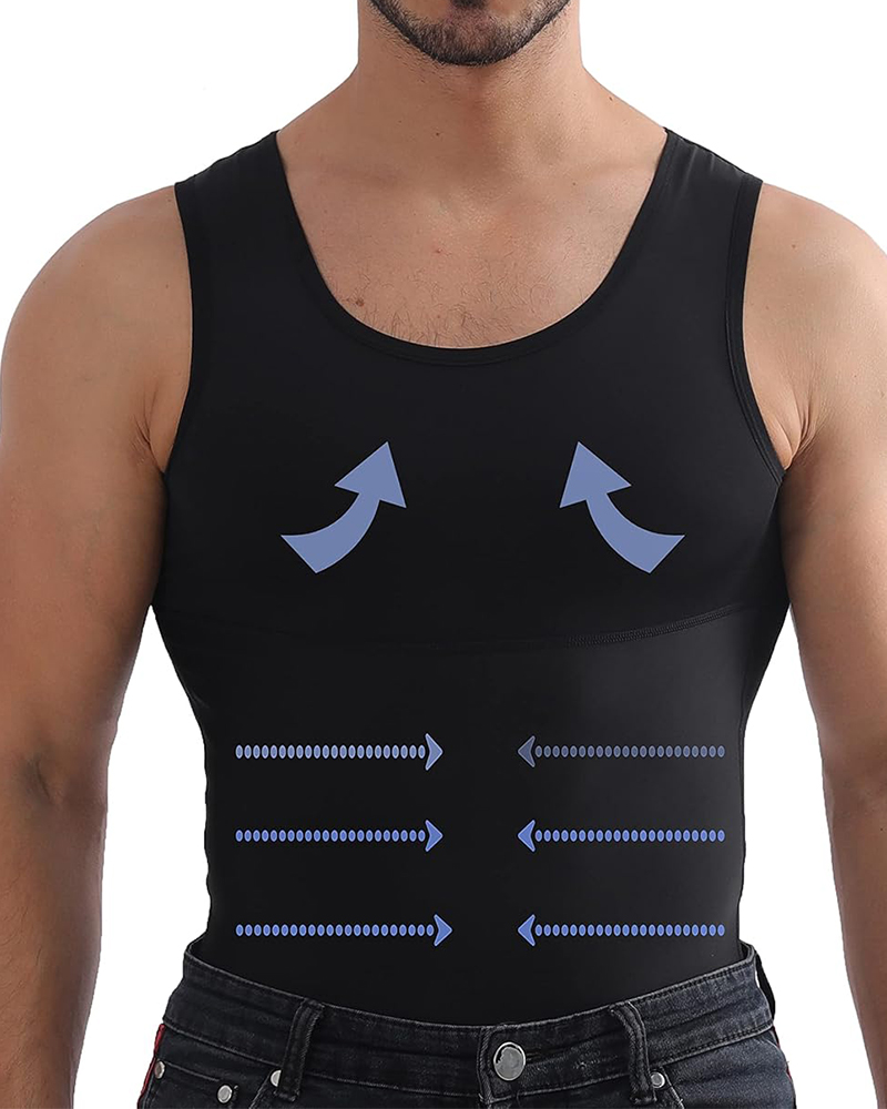 Men's Slimming Vest-Curvy-Faja