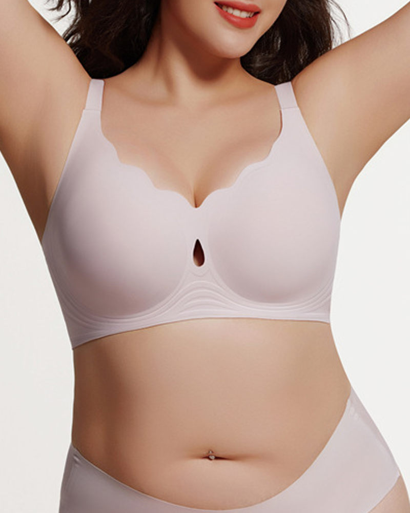 Wire-Free Push-Up Anti-Sagging Backless Bra