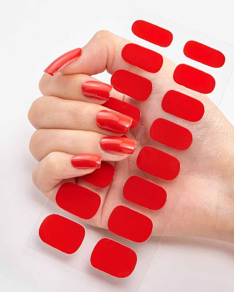 Simple Nail Sticker-Curvy-Faja