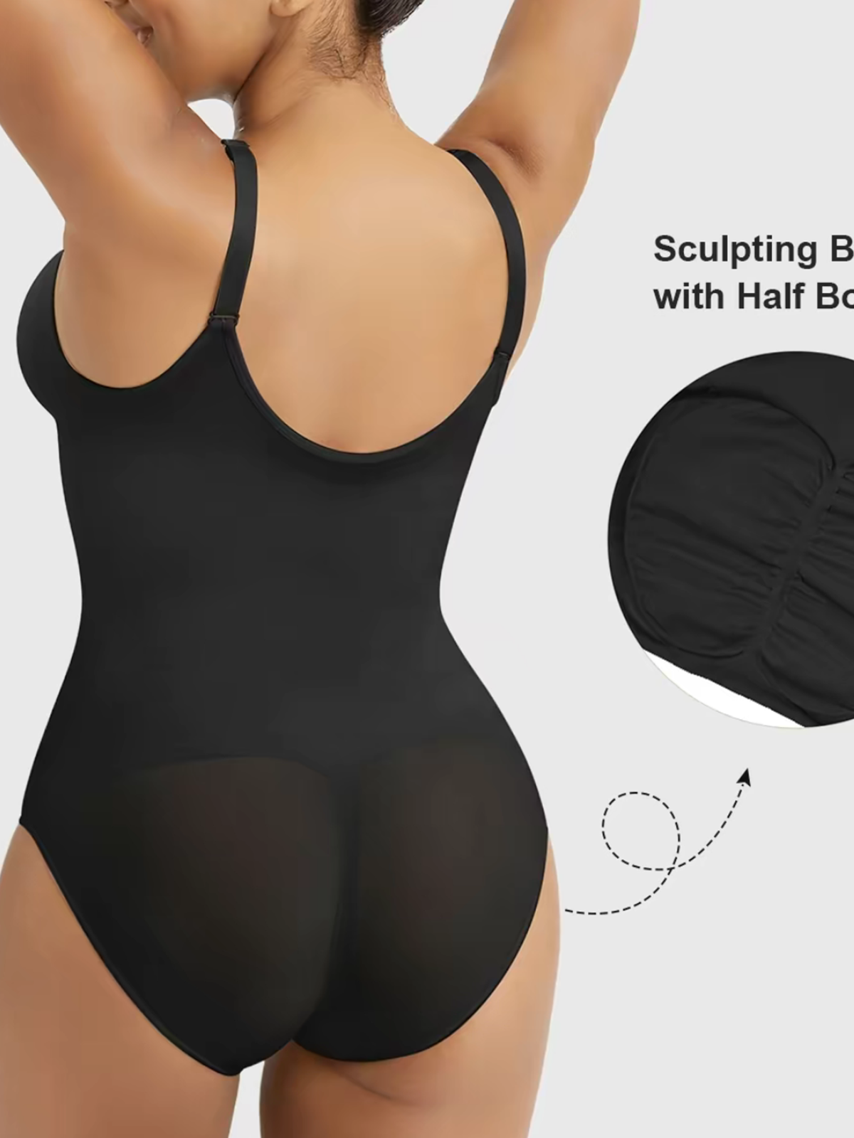 Women's Comfortable Zipper Tight Tummy Control Triangle Body Shaper（Pre-Sale）