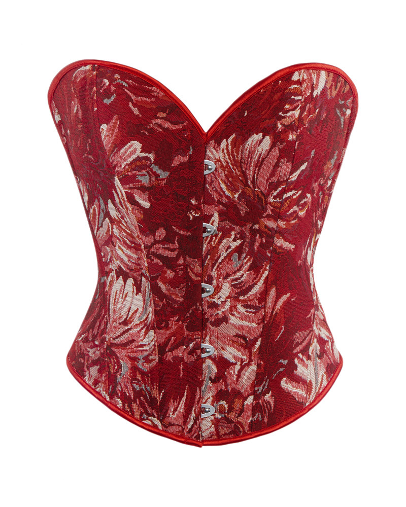 Monet-Style Retro Fishbone Corset Tight-Fitting And Shaping Court-Style Shapewear