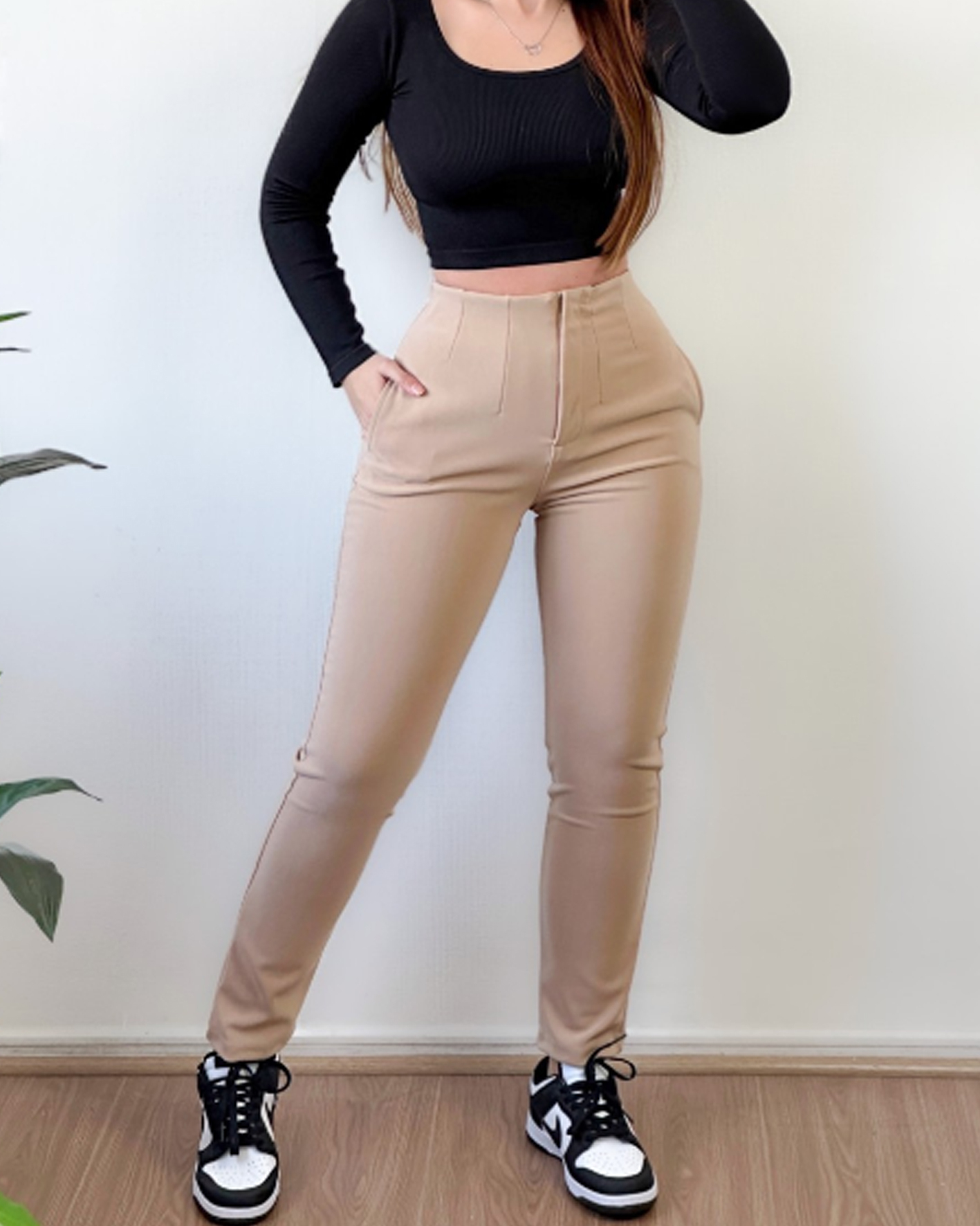 Waist-Less Headside Pocket Pants（Pre-Sale）