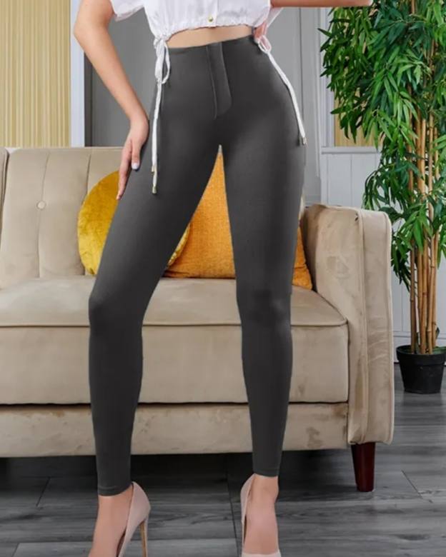 Tummy Control High Waist Shaping Butt Lifting Slimming Pants