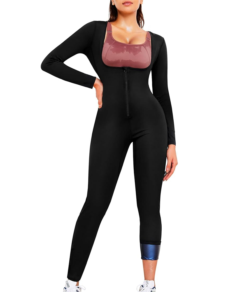 Sweat-Prone Body Shaper-Curvy-Faja