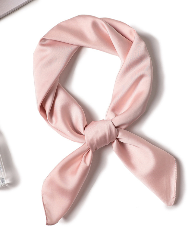 Simple Solid Color Square Scarf-Curvy-Faja