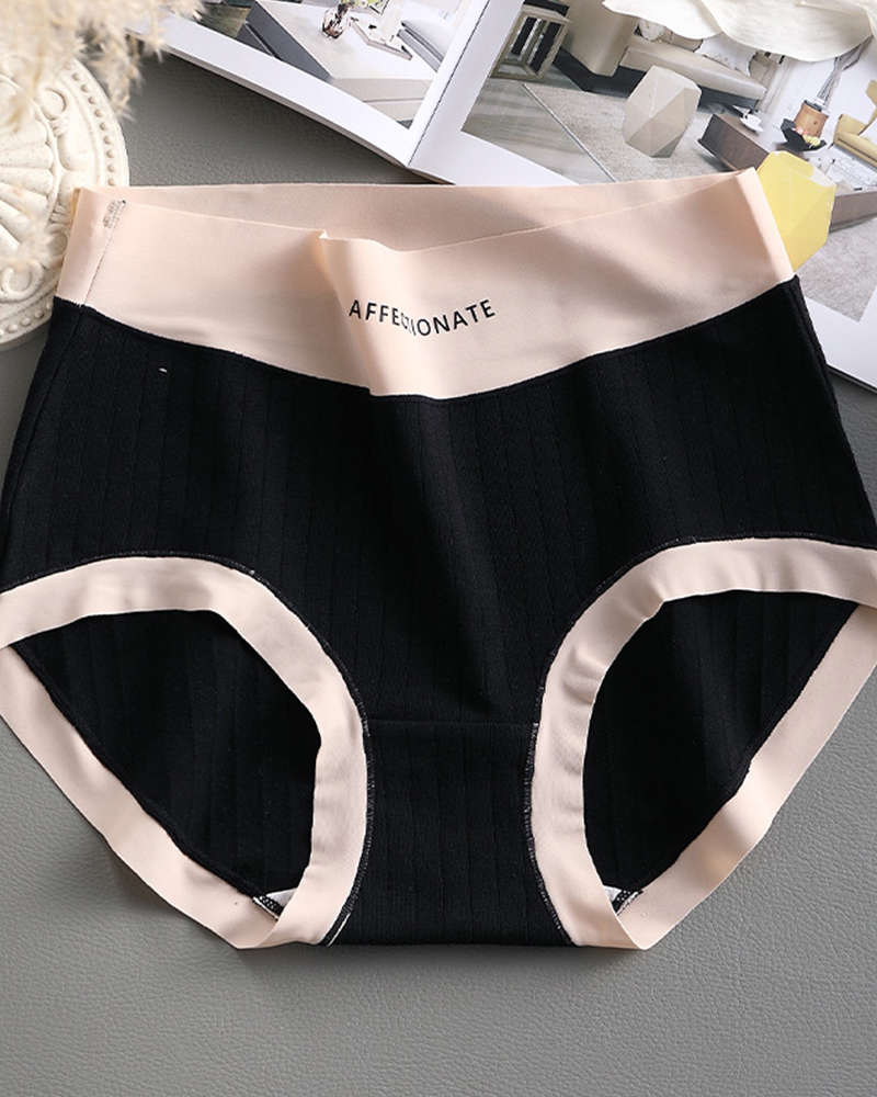 Abdomen-Controlling Antibacterial Cotton Crotch Underwear-Curvy-Faja