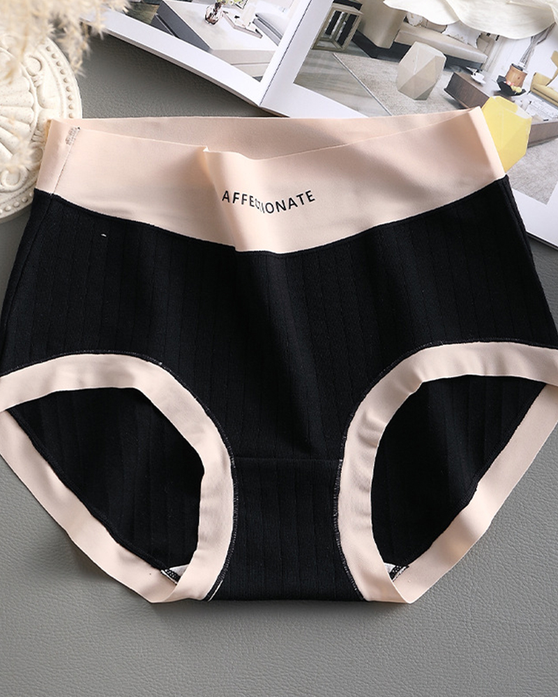 Abdomen-Controlling Antibacterial Cotton Crotch Underwear-Curvy-Faja