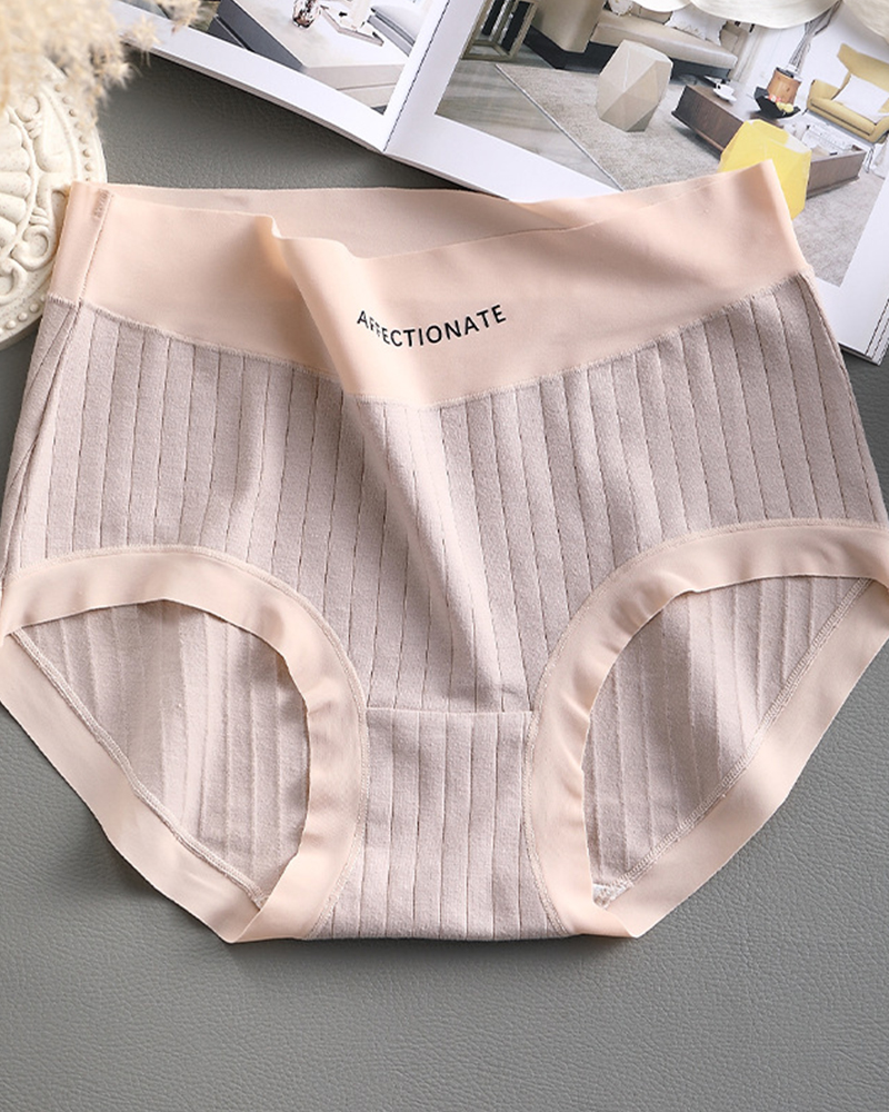 Abdomen-Controlling Antibacterial Cotton Crotch Underwear