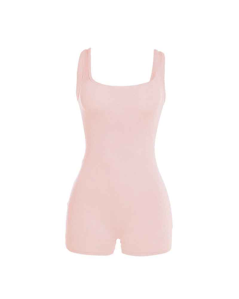 Backless Slim Fit Butt-Covering Casual Pants Jumpsuit