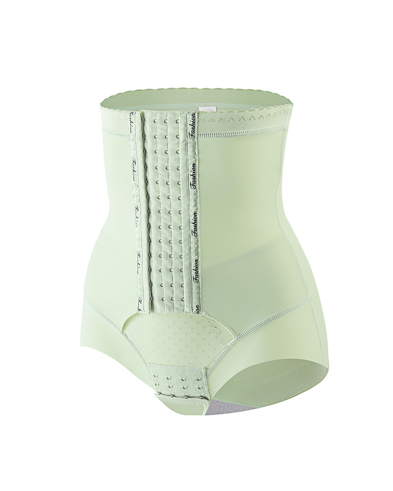 Adjustable Hook Closure Waist Trainer Butt Lifter Shorts-Curvy-Faja