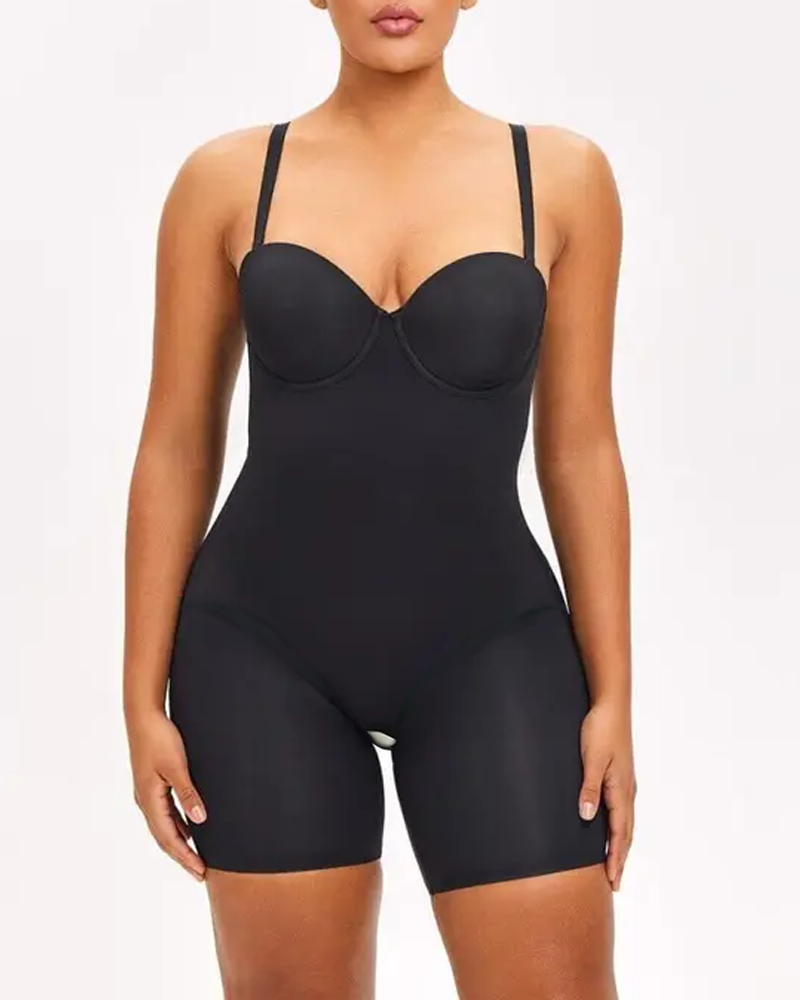 Waist Trainer & Butt Lifter Bodysuit Outerwear-Friendly
