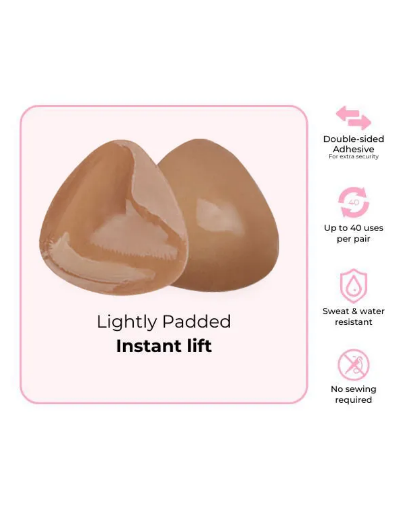 Invisible Lift - Sticky Fashion Bra Inserts Prevents Nipple Slips 