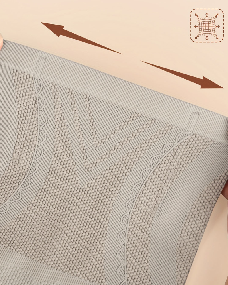 Seamless Elastic High-Waisted Shaping Underwear For Tummy Control And Butt Lifting