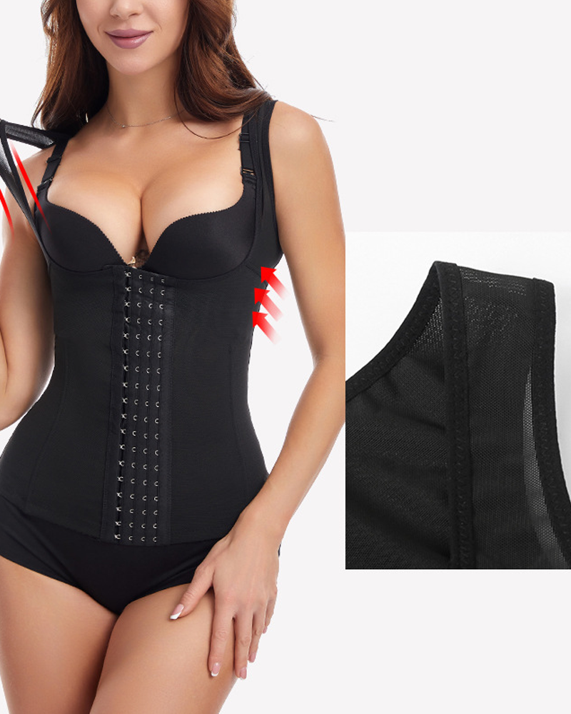 Plus Size Thin Seamless Shaping Tummy Control Waist Vest