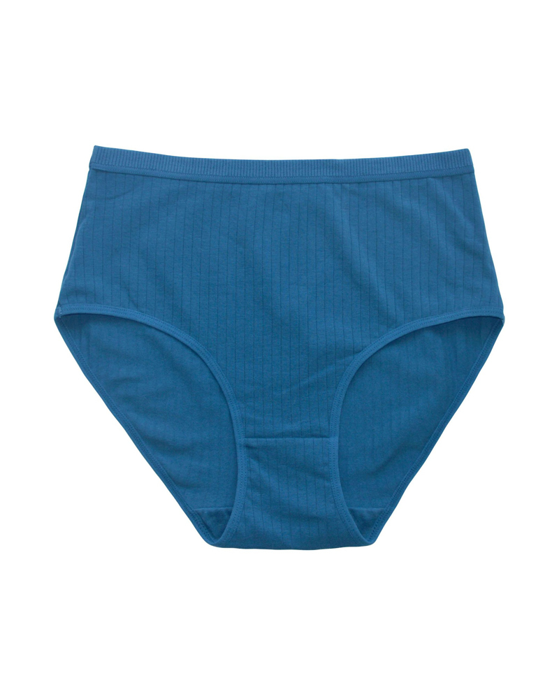 High Waist Pure Cotton Tummy Control Briefs-Curvy-Faja