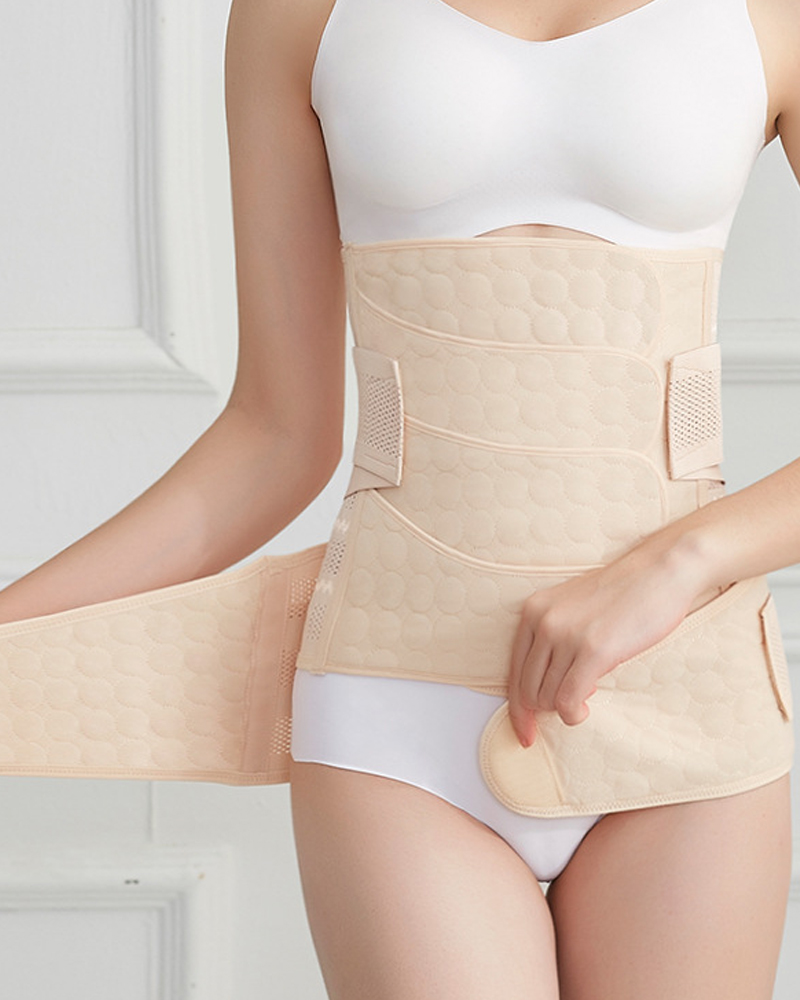 4 Postpartum Belly Bands-Curvy-Faja