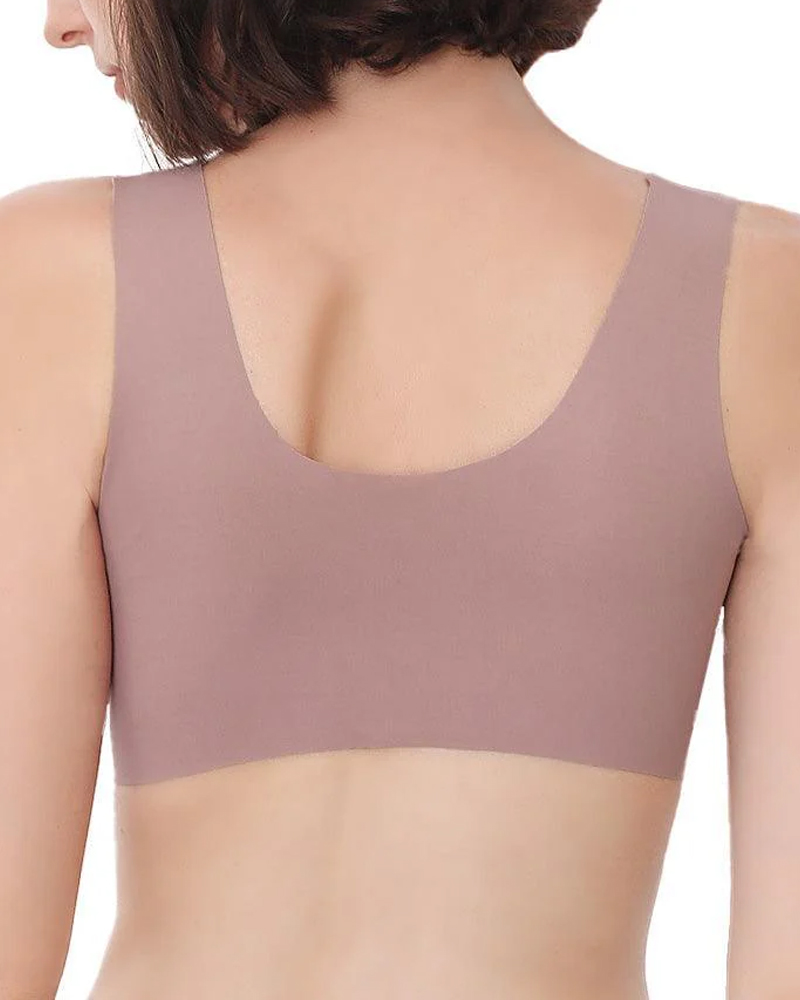 Front Clasp Push Up Bra-Curvy-Faja