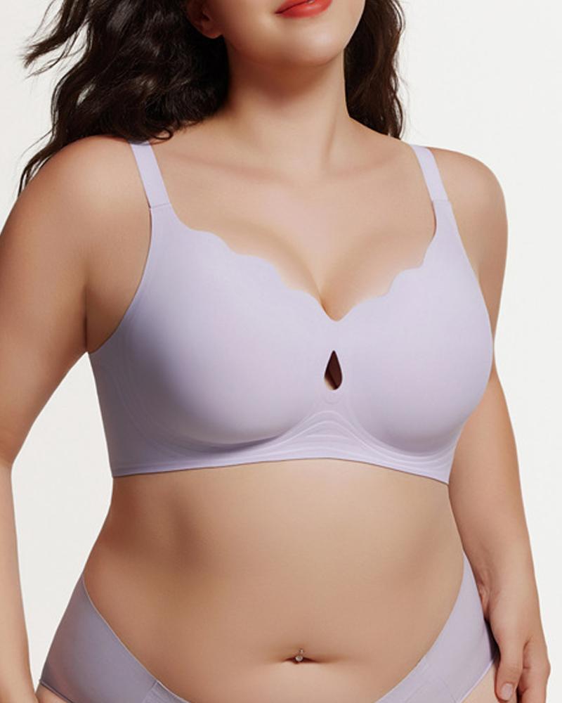 Wire-Free Push-Up Anti-Sagging Backless Bra