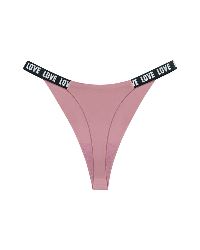 Sexy Low Waist Seamless T Panties-Curvy-Faja