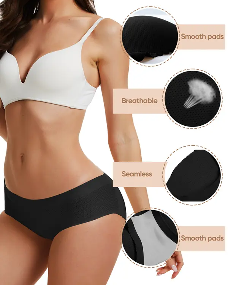 Fuller Hips Peach-Shaped Buttocks Seamless Briefs