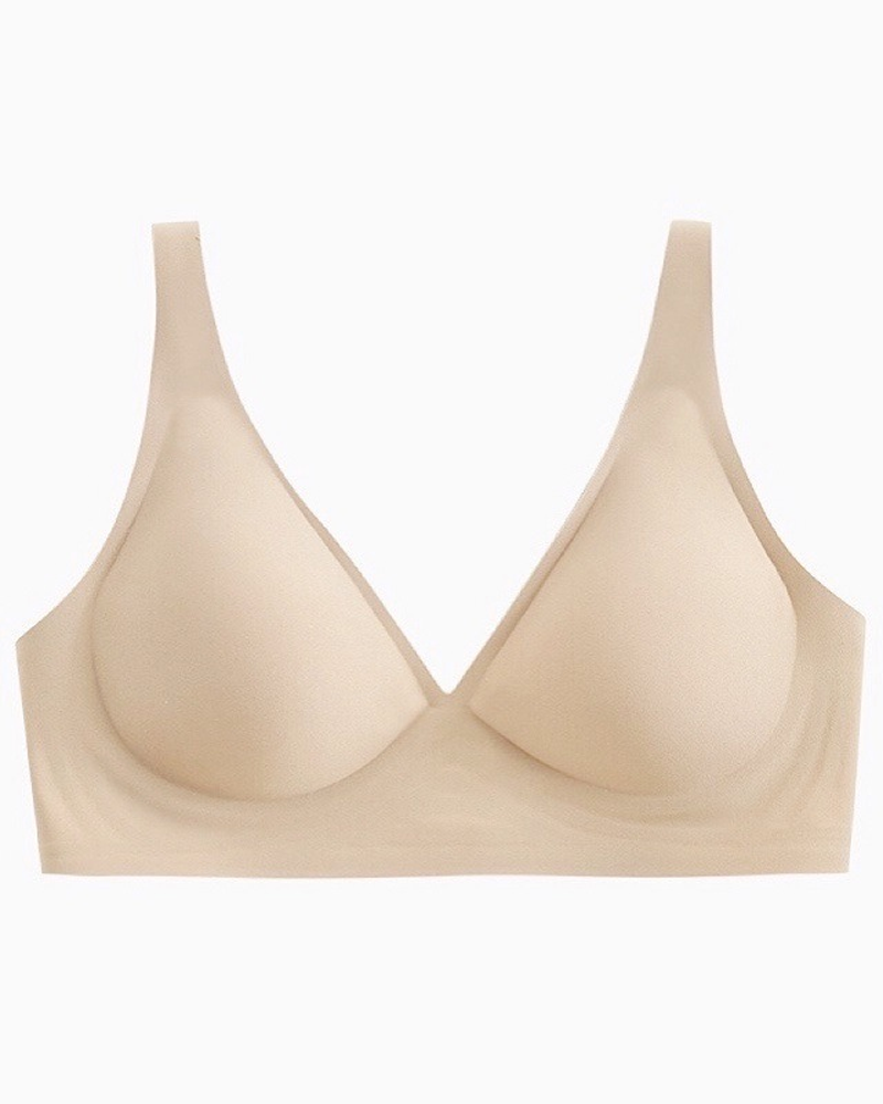 Seamless Deep V Sexy Bra