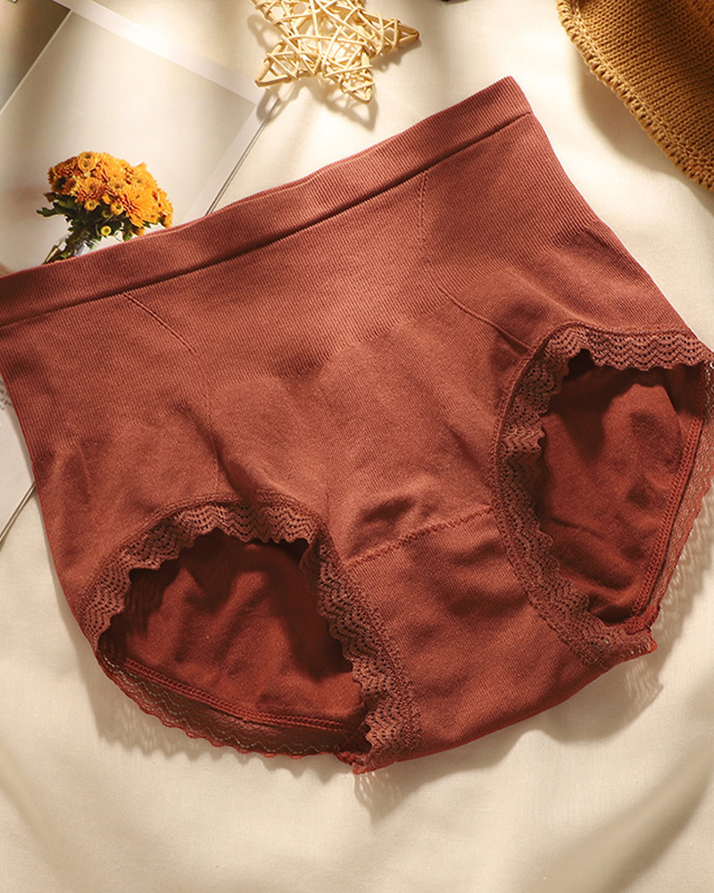 Graphene Seamless High Waist Briefs-Curvy-Faja