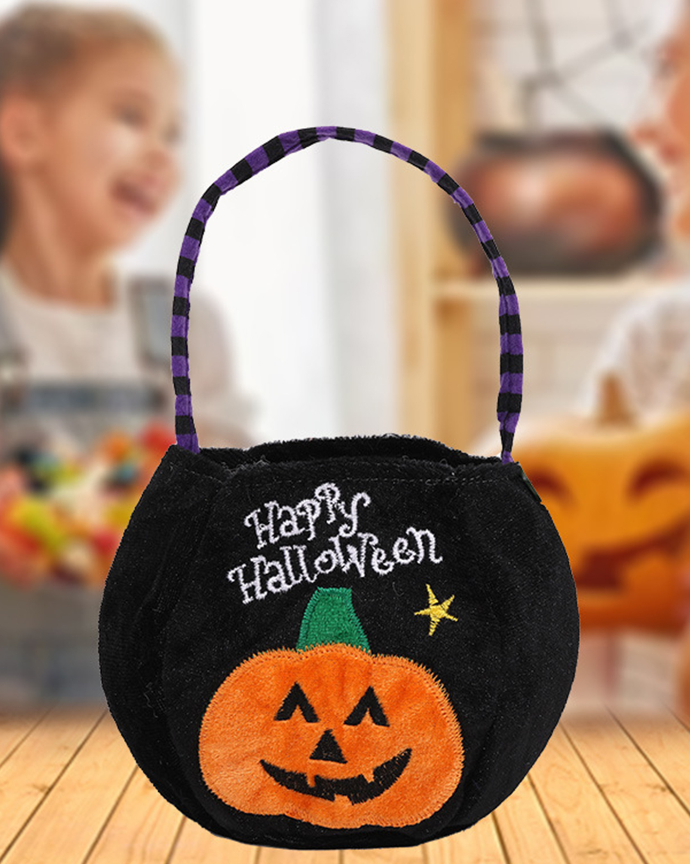 Halloween Candy Bag-Curvy-Faja