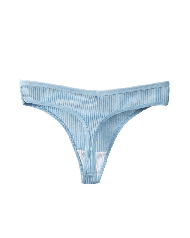 Cotton Crotch High Elastic Low Waist Simple Breathable Underwear