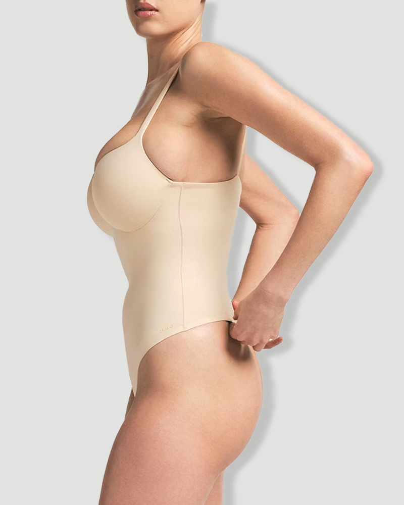 Plunge Push-Up Seamless Body Shaper Bodysuit（Pre-Sale）
