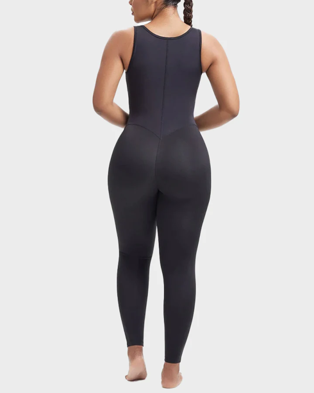 Shaping Sweat-Wicking Sauna-Style Sports Trousers Bodysuit (Pre-Sale)