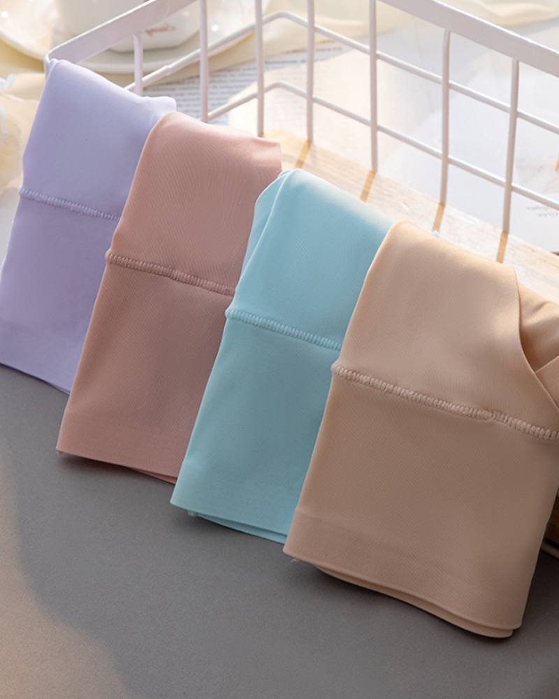 High-Slit, No-Thigh, High-Waist, Tummy-Lifting, Butt-Lifting Briefs