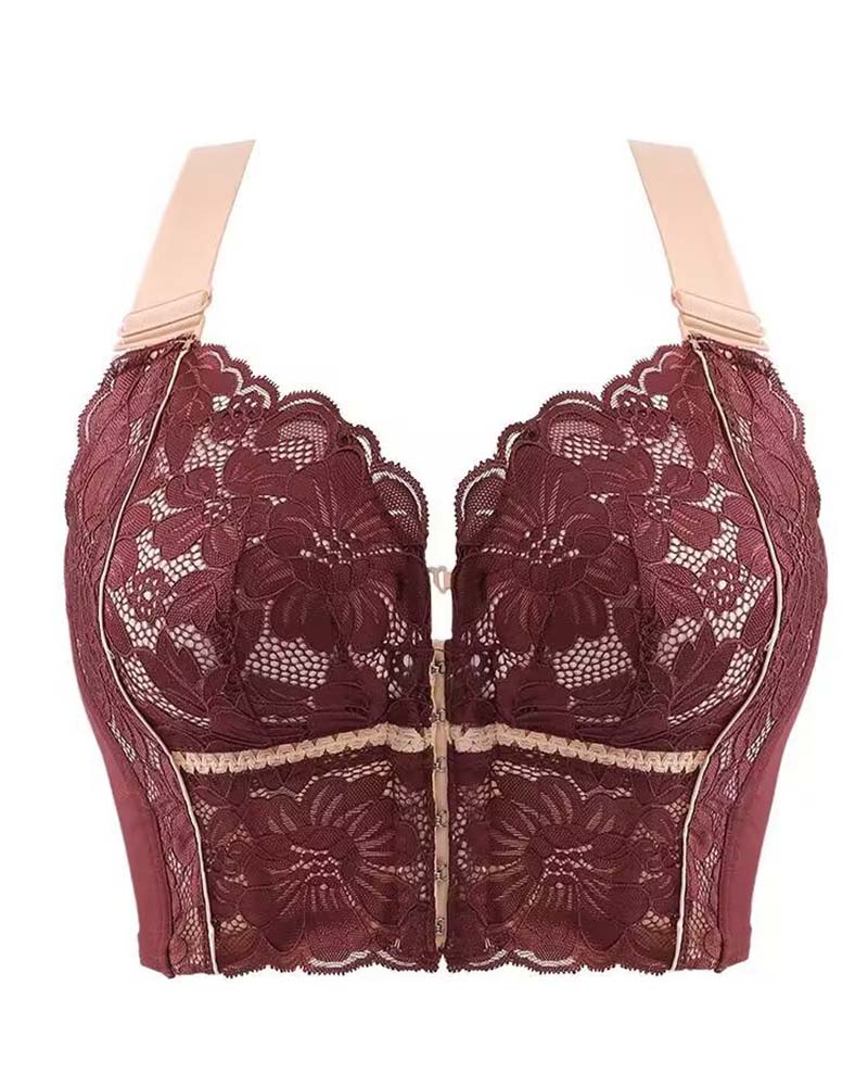 Adjustable Top Bra With Anti-Sagging Nipple