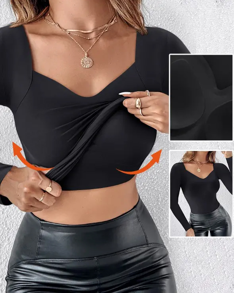 Padded Body Shaping Top