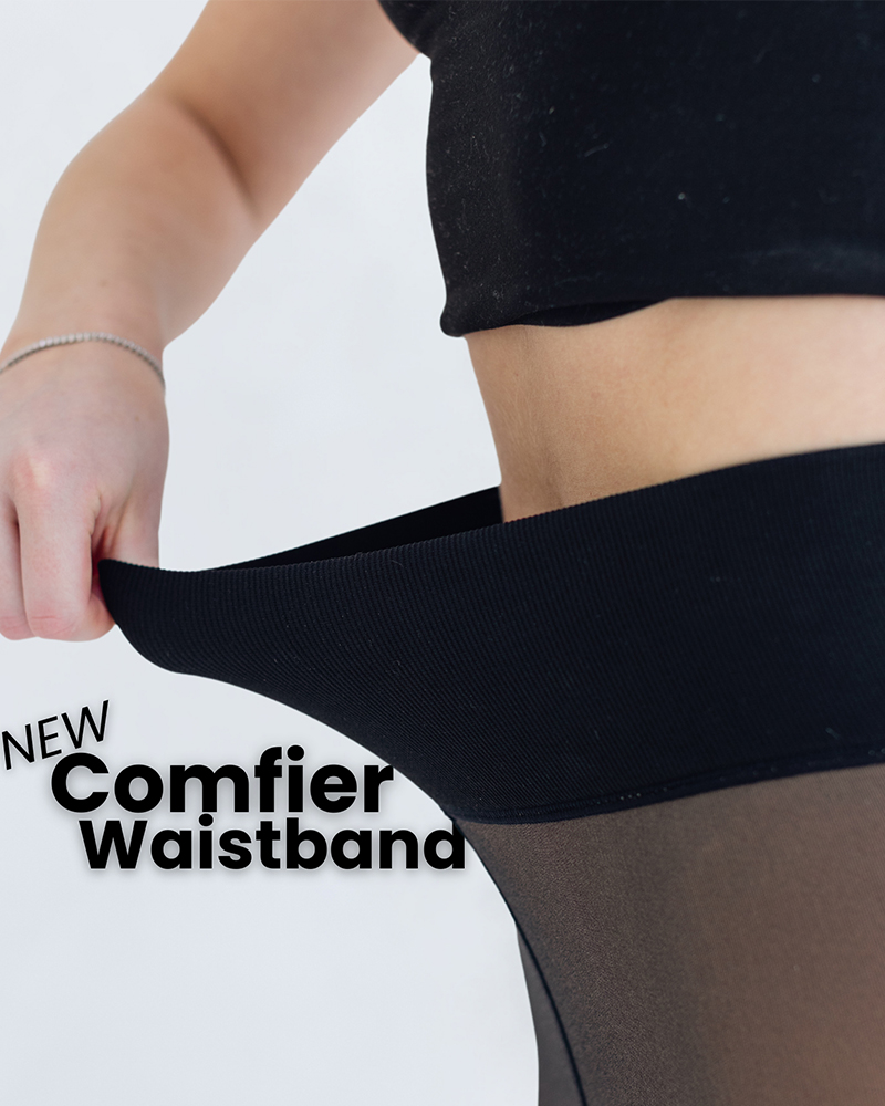 Crotch Fleece Leggings-Curvy-Faja