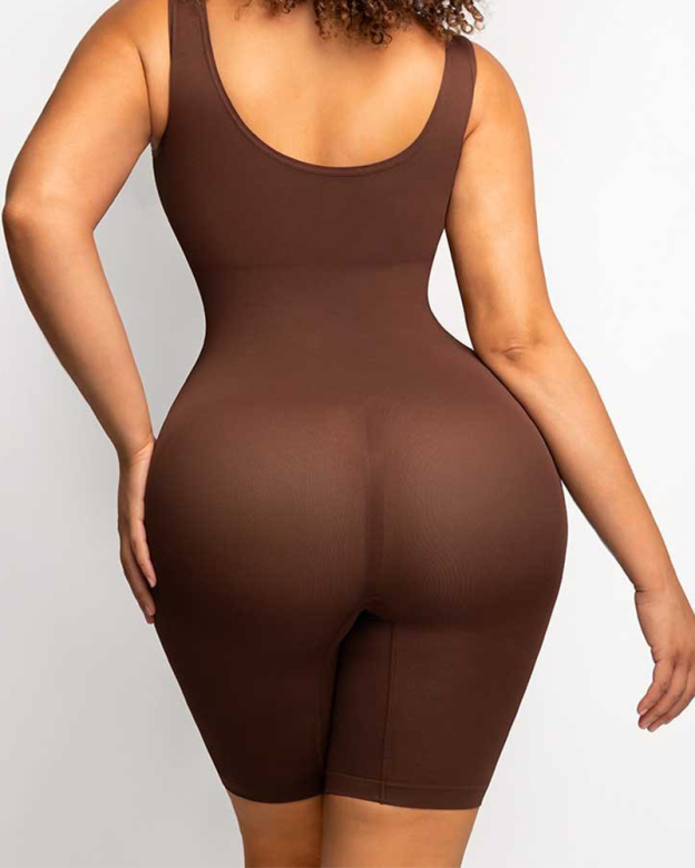 Women's One Piece Tummy Control Seamless Shapewear Bodysuit