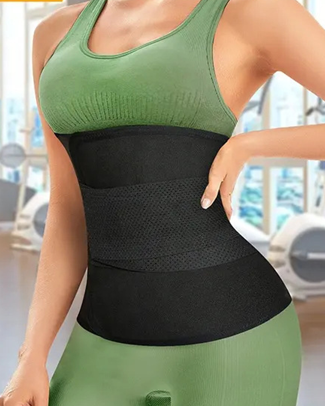 Sweat-Enhancing Waist Trainer for Shaping-Curvy-Faja