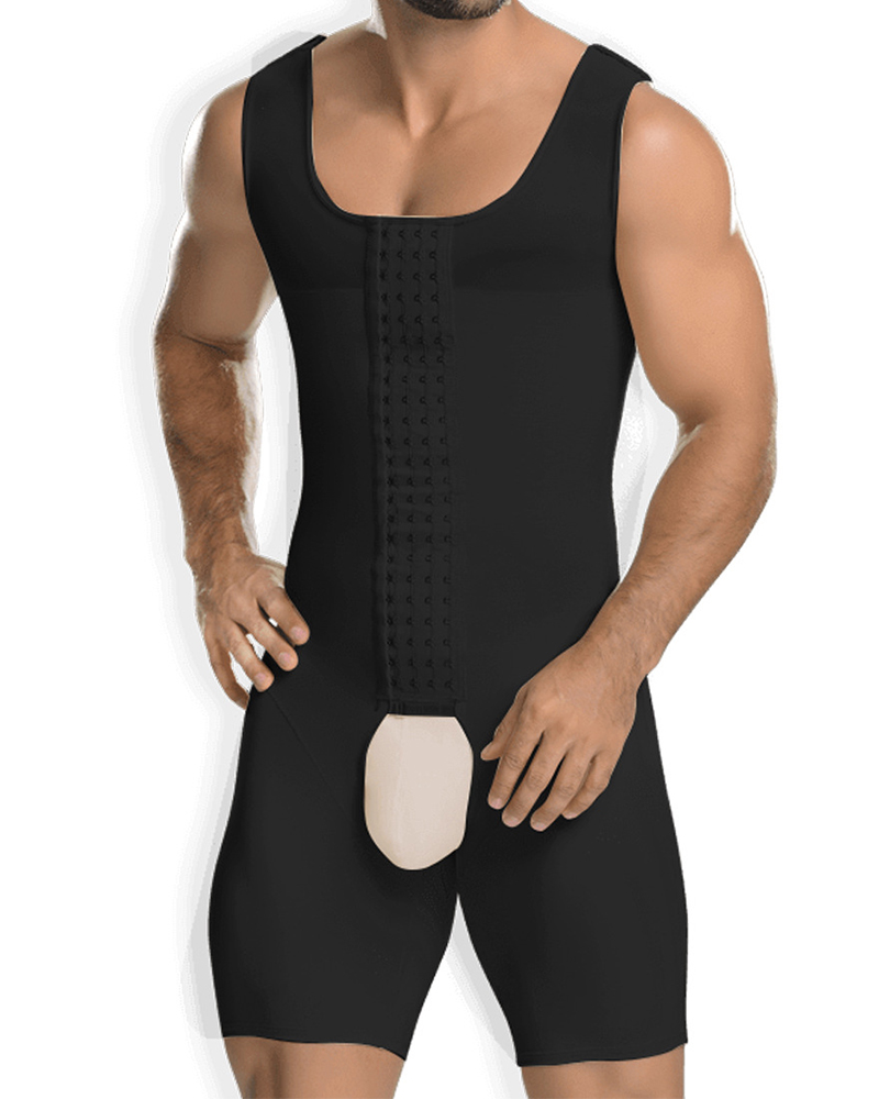 Men's Body Shaping Bodysuit