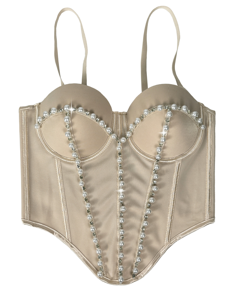 Pearl-Shaped Slimming Waist-Shaping Fishbone Corset