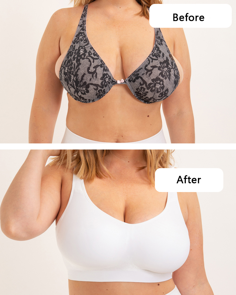 Seamless Elastic Shaping Bra