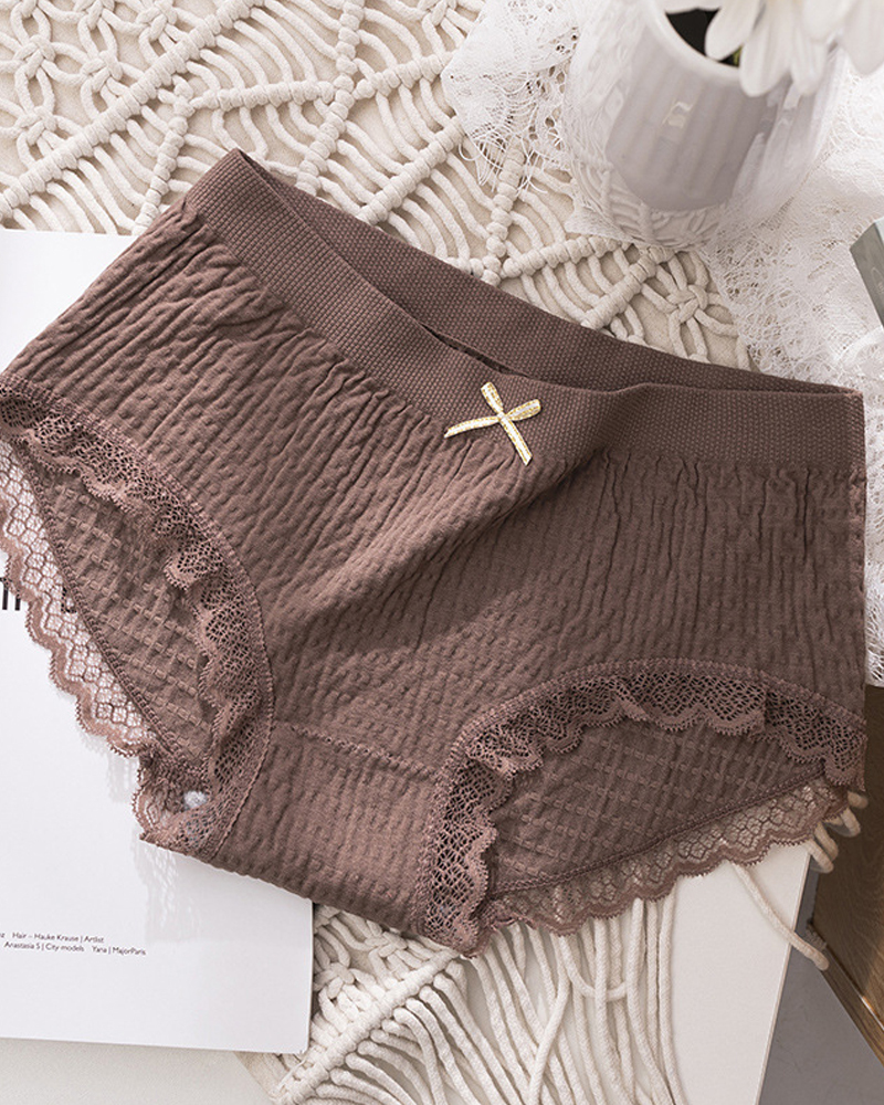 Pure Cotton Graphene Bubble Briefs-Curvy-Faja