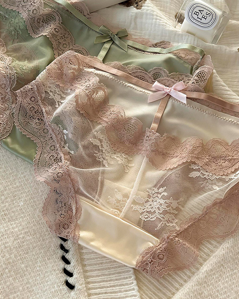 Lace Sexy Panties-Curvy-Faja