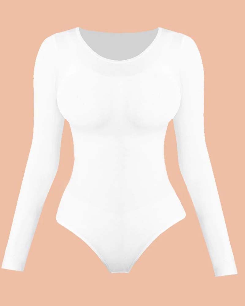 Crew Neck Tight Bodysuit (Pre-Sale)