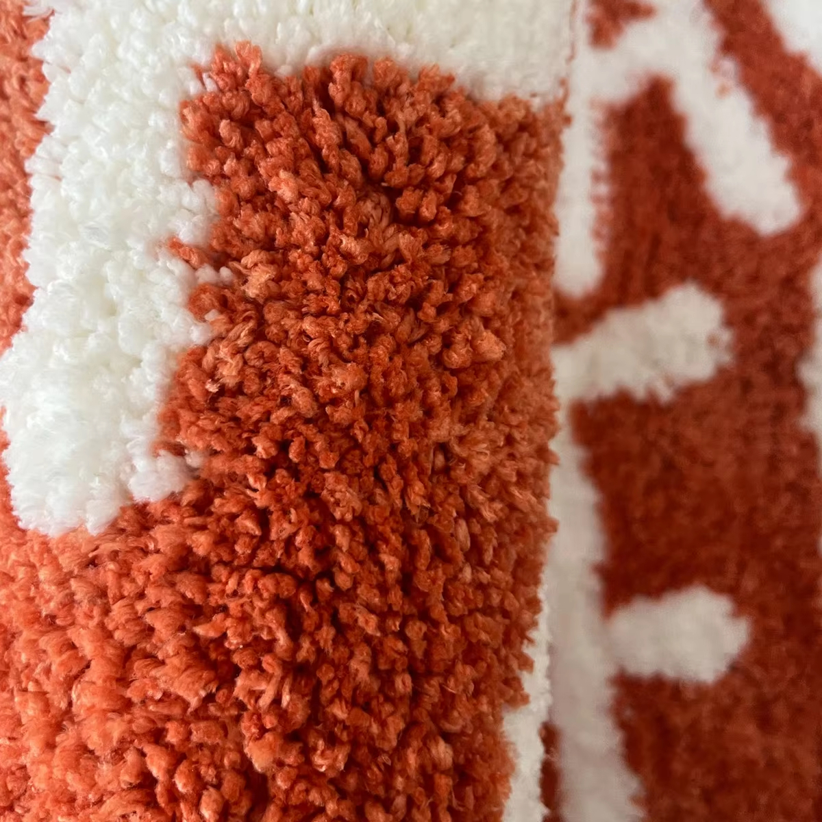 Peach Tufted Rug Tufting Soft Carpet Living Room Rug Bathroom Non-Slip Abosrbent Floor Mat Girls Bedroom Decor Rug Dropship