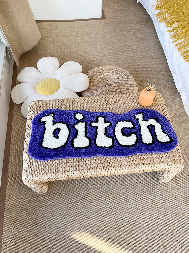 Purple Bitch Rug