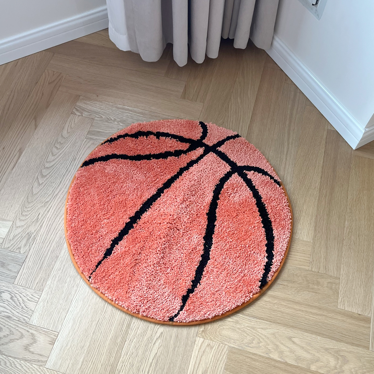LAKEA Basketball Tufted Rugs Doormat Mat Anti-Slip Kitchen Bedroom Handmade Tufted Rug Carpet Living Room Entrance Rug Home Deco